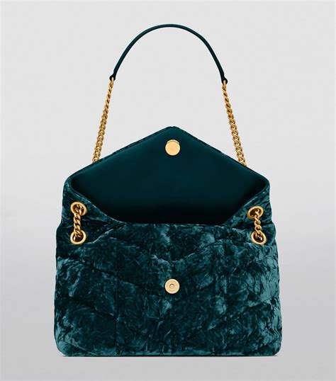 ysl velvet bag replica|ysl small puffer bag.